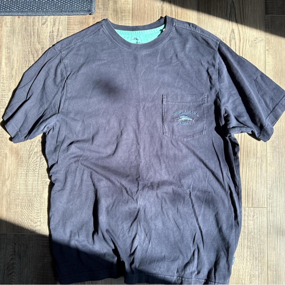 Tommy Bahama Dark Blue Short Sleeve Tee